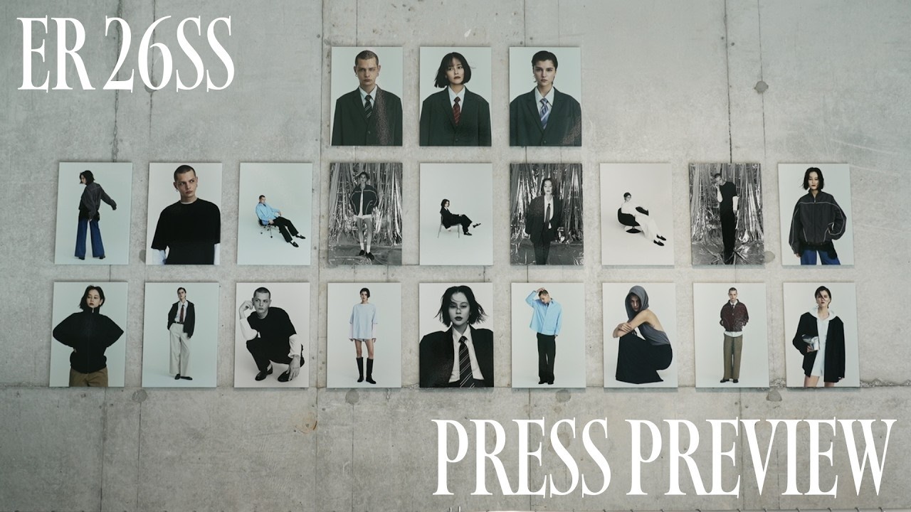 ER展示会の様子🪩 | ER 26SS PRESS PREVIEW
