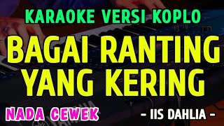 Download lagu BAGAI RANTING YANG KERING || KARAOKE VERSI KOPLO NADA CEWEK ~ IIS DAHLIA mp3 Download lagu BAGAI RANTING YANG KERING || KARAOKE VERSI KOPLO NADA CEWEK ~ IIS DAHLIA mp3