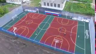 Новая спортивная площадка в Мартыновке появилась благодаря проекту "Газпром - детям". ВИДЕ