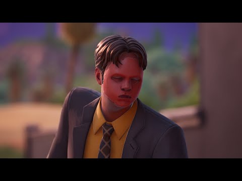 Dwight Schrute (Suited/Certified Mask (On)) | Fortnite CH7S1 Showcase Gameplay 