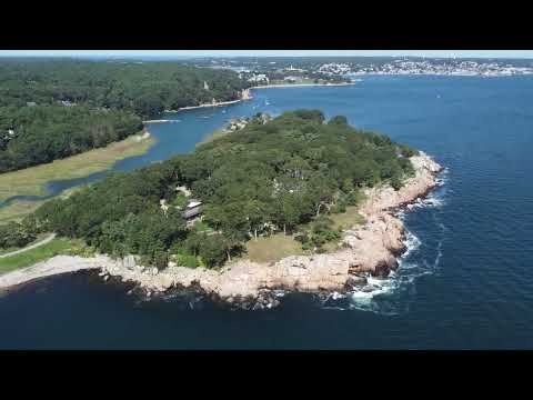 Flight to Dolliver Neck