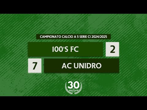 [ HIGHLIGHTS ] • Campionato Calcio a 5 Serie C1 2024/2025 - 100's v AC Unidro
