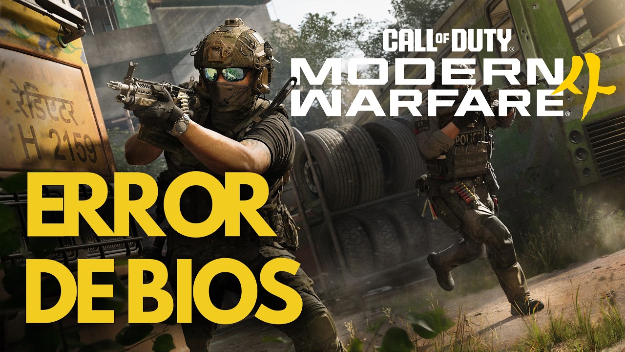 MW 4  "Tu PC no cumple con los requisitos de seguridad" "BIOS requiere actualización" Solucion