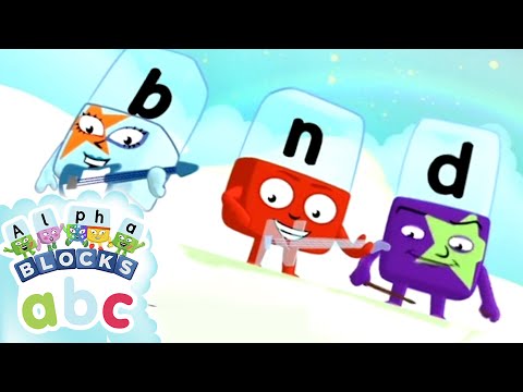 Letter Blends: Ending a Word! - Alphablocks | #Lockdown Learning | Phonics