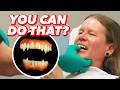Vampire Teeth Design A Permanent Solution To His Dental Problems