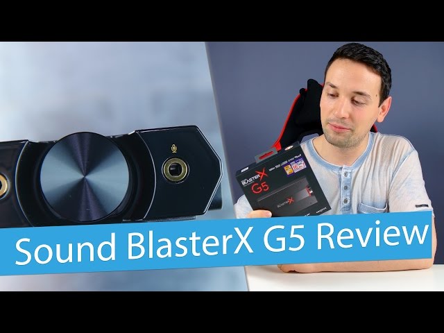 Video teaser for SOUND BLASTERX G5 Review - Portable Sound Card with Headphone Amplifier