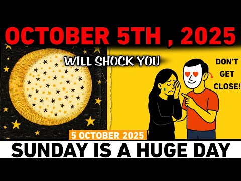 SUPER MOON October 5, 2025 🌕 | 5 Fated Events That Will Transform Your Life Forever