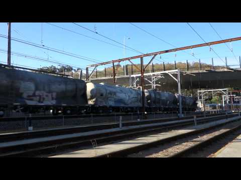 8166 with 4124 Freight - 28/10/14