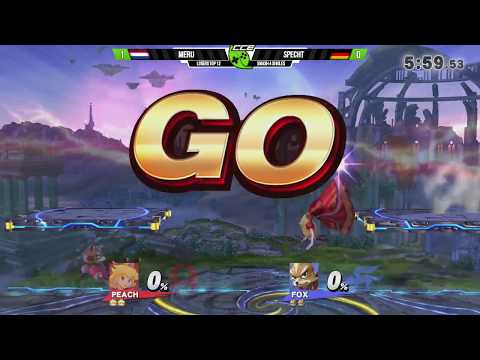 CCE:Subspace - Meru (Peach) Vs. Specht (Fox) - Losers Top 12 - Smash 4
