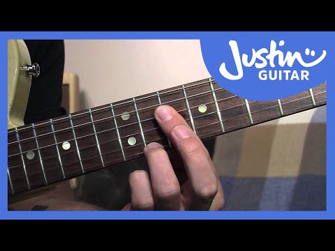 How to Play Dominant 7th Chord Grips - Blues Rhythm Guitar Lessons [BL-205]