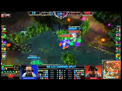 C9 Hai Khazix VS CRS Voyboy Elise The Throw Highlights   NA LCS Summer 2013 W1D2 MUST SEE