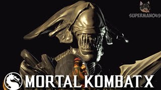 Brutality Hunting With Acidic Alien! - Mortal Kombat X: "Alien" Gameplay
