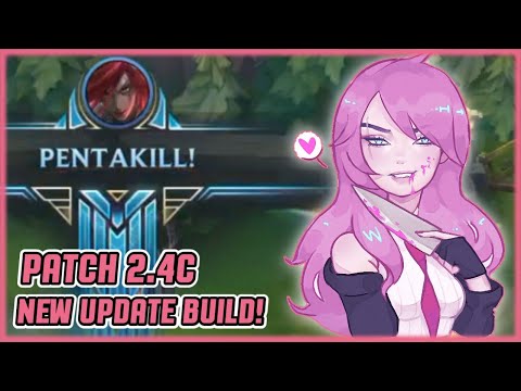 PATCH 2.4C NEW UPDATE BUILD KATARINA PLUS NO DEATH PENTAKILL! - WILD RIFT | Ruminate