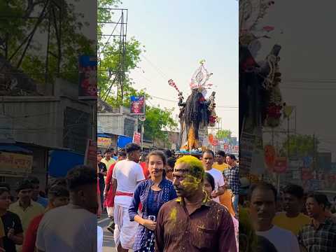 Kali Thakur Bisorjon 🙏| Maa kali Visarjan 🌺| #goddesskali #visarjan #dmgodtemple #diamondharbour