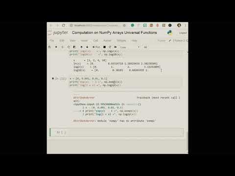 Exponents And Logarithms Python Numpy Data Science Machine Learning
