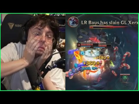 Caedrel Getting Stressed Out By By Baus Gameplay