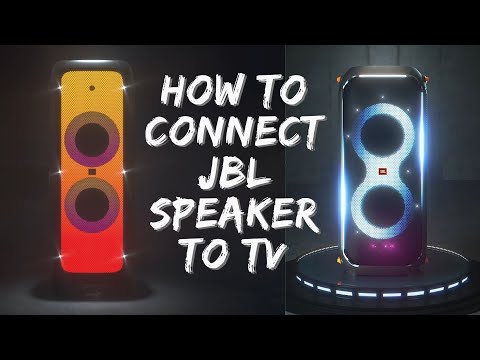 How to connect JBL speaker to TV - JBL Partybox & Boombox