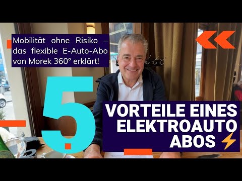 5 advantages of a car subscription ⚡️ – Why the Morek 360° model is the future of mobility 🚘