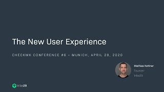 checkmk conference #6: The New User Experience