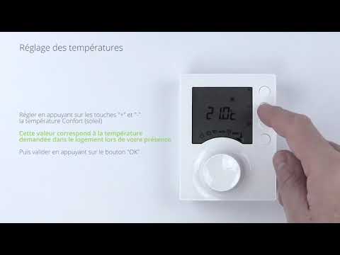 DELTA DORE Tybox 137 Thermostat programmable radio.