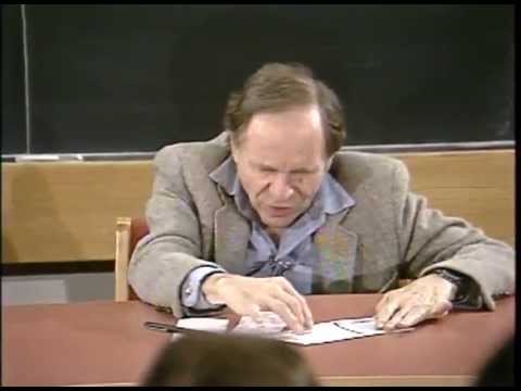 Philip Morrison and Lester Thurow — Symposium on Forecasting the Future Across Industries (1988)