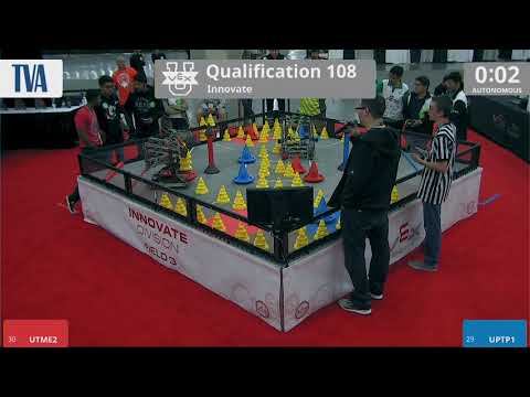 2018 VEXU Innovate Q108 - UTME2 vs UPTP1 - 16 to 42