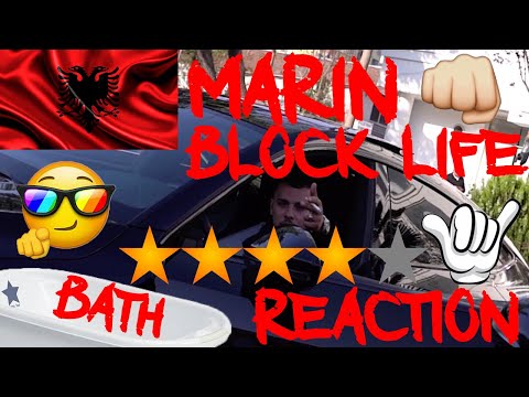 BATH REACTION to  Marin - Block LIFE / SWISS BOY reacts to ALBANIAN RAP / !! + REAL TALK !! by FORMI