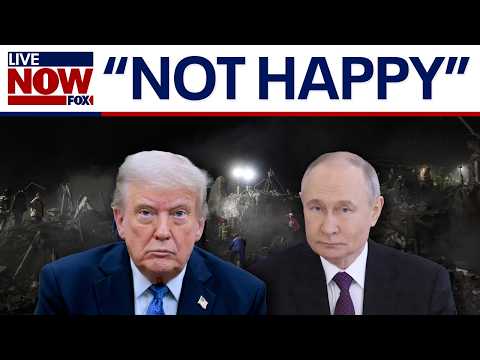 Video | President Trump 'not happy' with Putin after deadly attack in Kyiv, Ukraine