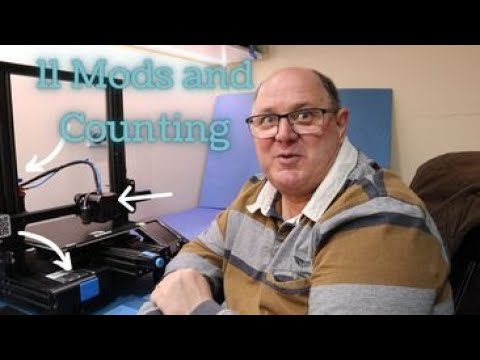 Ender 3v2 mods so far Sept 2021