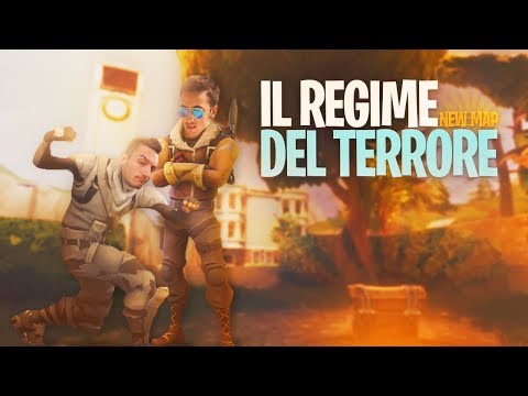 IL REGIME DEL TERRORE! - STRAGE nella NUOVA MAPPA di FORTNITE w/Delux
