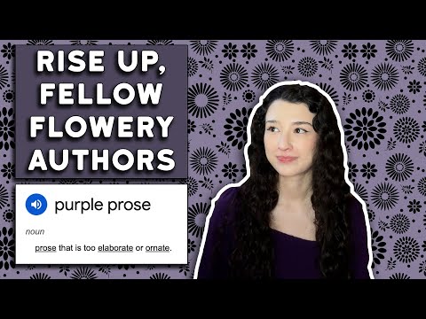 Ranting about the war on purple prose for 13 minutes straight