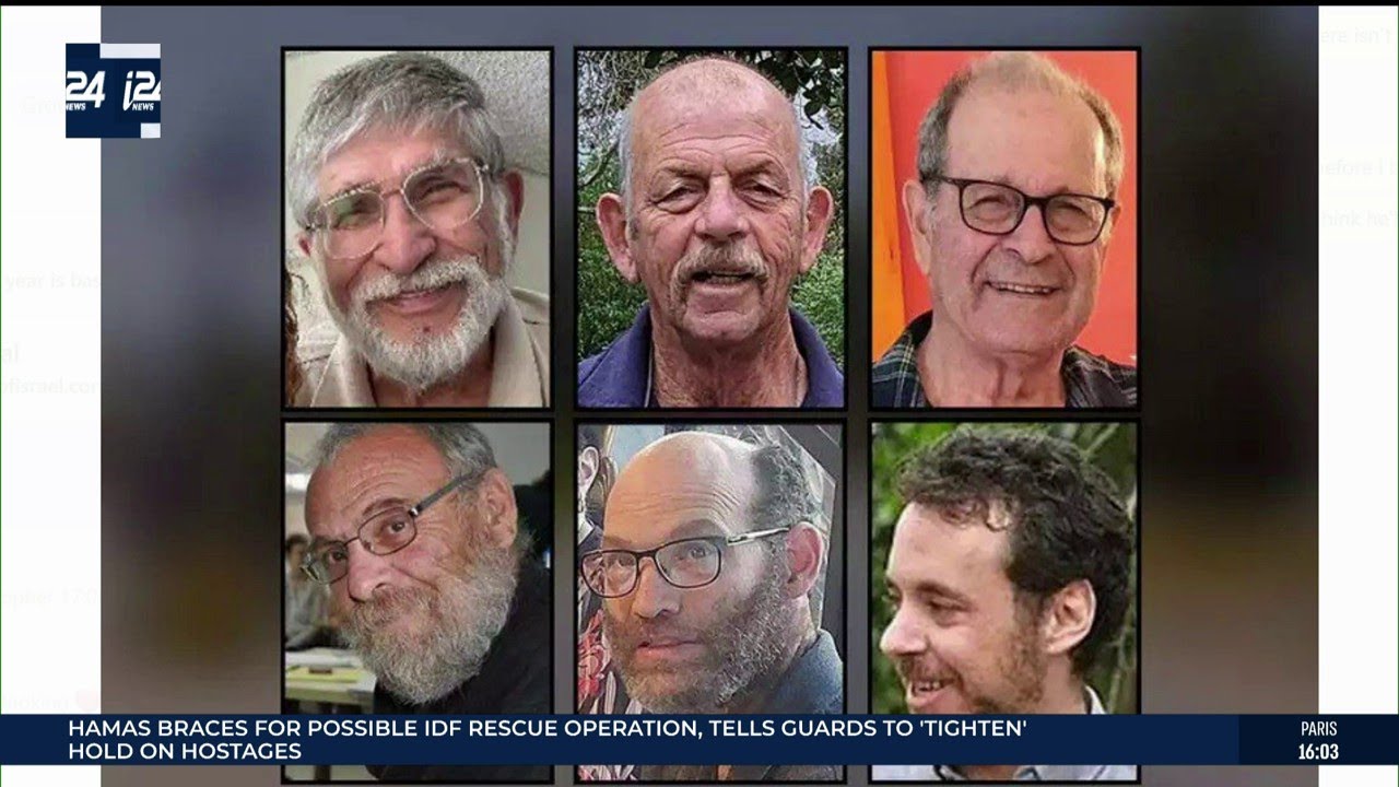 6 hostages found dead likely executed by Hamas near time of IDF strike