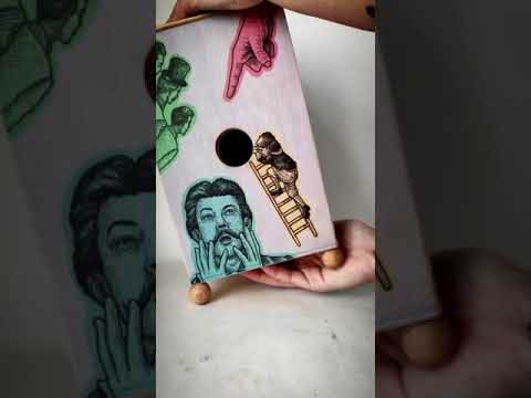 JUSTE POUR DEUX, carillon luminoso da collezione carillon in legno personalizzato con nome o foto