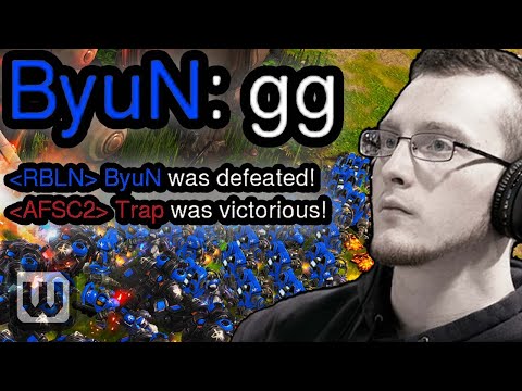 Did ByuN just pull an IDRA (Ragequit) vs Protoss?!? StarCraft 2 Highlight Best-of-5