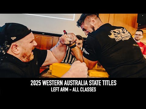 2025 Western Australia Armwrestling Titles | Left Arm