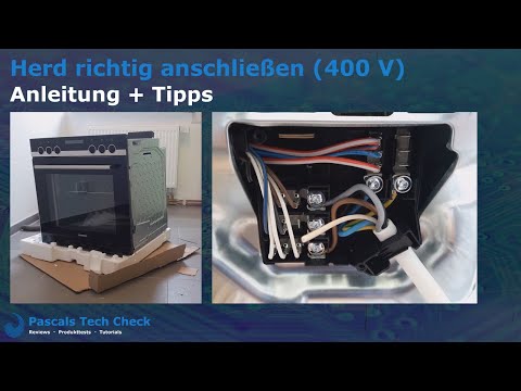 Connecting a stove correctly || Instructions + tips (400V 5 wires) | Electric stove - oven - hob