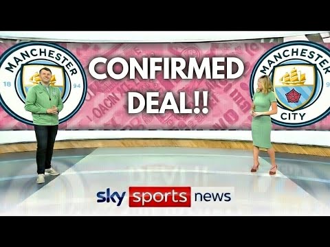 MANCHESTER CITY SHOCKS WORLD WITH £60M DEADLINE DAY SIGNING
