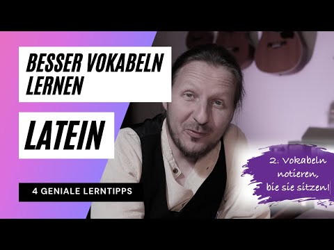 Lateinvokabeln besser lernen: Vier einfache, aber geniale Tipps!