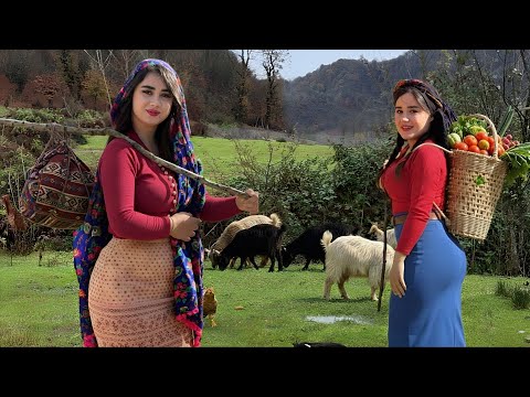 Living in a Remote Mountain Village During a Storm | Simple Rural Life 