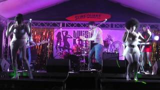 Surfquake & Meyer Dancers - Hawaii Five-0 theme -The Happening  England 2014