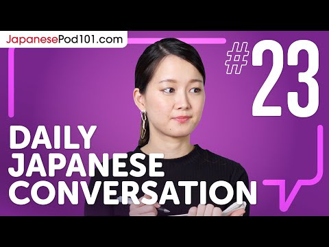 Ask for a Substitution at a Sushi Restaurant in Japanese Daily Japanese Conversations 01