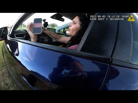 Woman Argues With Officers After Getting Caught Driving Suspended