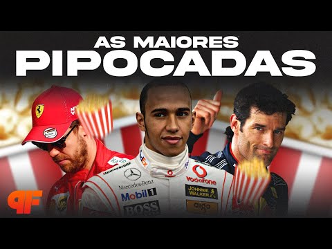 AS MAIORES PIPOCADAS EM RETAS FINAIS NA FÓRMULA 1 - Primeira Fila