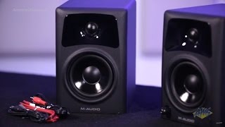 Video thumbnail for M-Audio AV42 Powered Studio Monitors - M-Audio AV42 by American Musical Supply