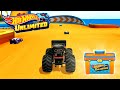 Hot Wheels Unlimited Unlocked Blue Track Piece 8 24