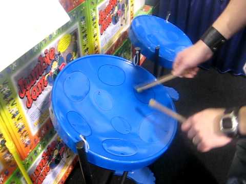 Jack Dora of George's Drum Shop on Panyard Mini-Pan Steel Drum