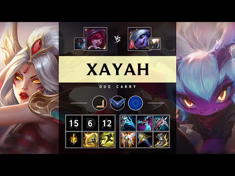 Xayah ADC vs Tristana - EUW Diamond Patch 25.07