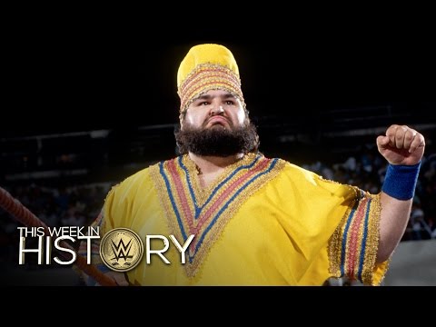 One Man Gang is reborn as Akeem the African Dream: This Week in WWE History, Sept. 29, 2016