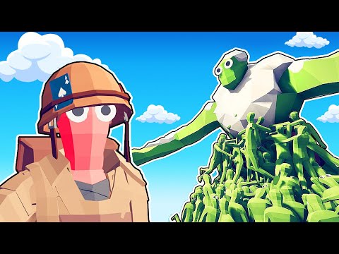 The WW2 ZOMBIE Wave Survival Challenge - Totally Accurate Battle Simulator