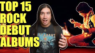 THESE GUYS NAILED IT!!! The Top 15 Debut Albums (Classic Rock and then Some)